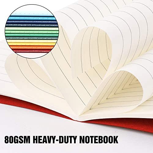 EOOUT 24pcs A5 Colored Journals Notebooks Bulk, Ruled Lined Journal, Soft Cover, 5.5" X 8.5" Inch, 60Pages, for Kids, Office Supplies, School Supplies - Image 3