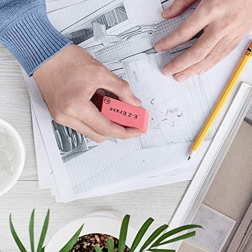 Pink Erasers, Erasers for Kids, Rubber Eraser, 24 Count, Erasers Bulk for School Supplies, Art, and Office Use - Image 7