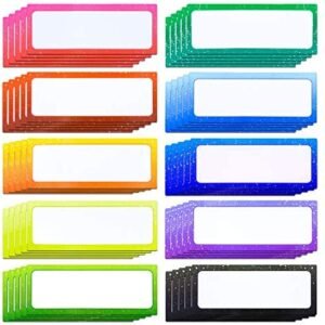 Elcoho 50 Pieces Magnetic Dry Erase Labels Whiteboard Magnetic Name Plates Dry Erase Magnets Label Stickers for School Office Supplies, 10 Gradient Colors Elcoho 50 Pieces Magnetic Dry Erase Labels Whiteboard Magnetic Name Plates Dry Erase Magnets Label Stickers for School Office Supplies, 10 Gradient Colors