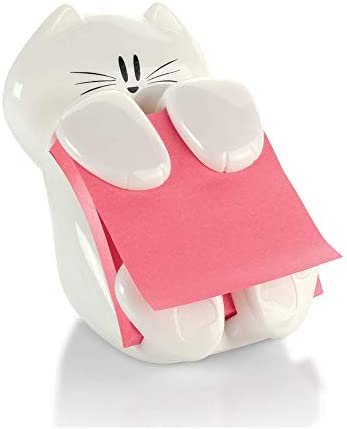 Post-it Pop-up Note Dispenser, Cat design, 3x3 in, 1 Dispenser/Pack (CAT-330)
