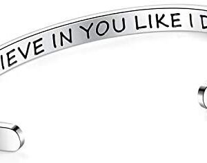 SAM & LORI Personalized Bracelets for Teen Girls/Women-Inspirational Jewelry Gifts (Various Designs) for Best Friend/Mom/Daughter/Sister – Adjustable Bracelet in a Pretty Gift Box