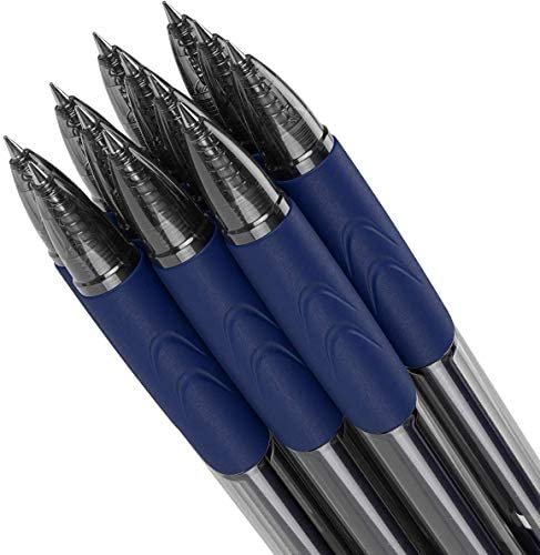 Arteza Gel Pens, Set of 50 Blue Roller Ball Bullet Journal Pens, Quick-Drying Ink, Fine Point, Office Supplies for Writing, Taking Notes & Sketching - Image 5