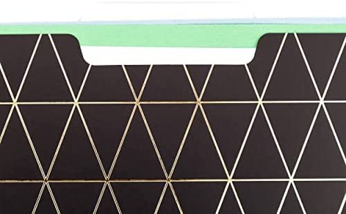 U Brands Classic File Folders Set, Office Supplies, Black, Gold and White, FSC Certified, 6 Count - Image 6