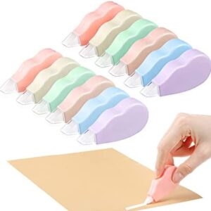 12 Pack Correction Tape, White out Correction Tape, Easy to Use Applicator for Instant Corrections, Whiteout Tape for School Office Supplies, Study Supplies and Office 0.2 x 236 Inch (Macaron Color)