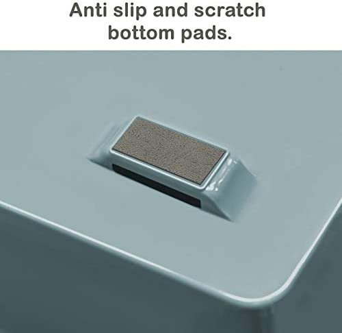 Acrimet Facility 4 Tier Letter Tray Side Load Plastic Desktop File Organizer (Solid Green Color) - Image 6