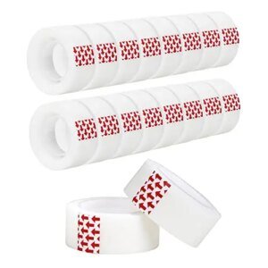 Invisible Tapes, Deli 16-Rolls Invisible Tape 3/4 x 648 Inches, Numerous Applications Stationery Transparent Tape for Office Home School Invisible Tapes, Deli 16-Rolls Invisible Tape 3/4 x 648 Inches, Numerous Applications Stationery Transparent Tape for Office Home School