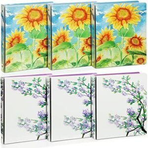 Fashion Design Binder 1 Inch,HYUNLAI 1 inch Art Binder,Holds Up to 8.5”11” Paper,for Home,Office,and School Supply,6 Pack, YL-12 Fashion Design Binder 1 Inch,HYUNLAI 1 inch Art Binder,Holds Up to 8.5”11” Paper,for Home,Office,and School Supply,6 Pack, YL-12