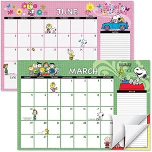 2023-2024 PEANUTS® Desk Calendar Pad, 11-Inch x 16-1/4-Inch Size, Large 24-Month Bookstore-Quality Calendars for Kitchen & Office, by Current