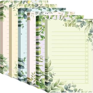 300 Sheets to Do List Notes Daily Checklist Notebook Undated Memo Pad Color Block to Do Note Pad Weekly Plan Notepad Agenda and Organizer Planners for College (Green Leaf Style,3.14 x 5.11 Inch)